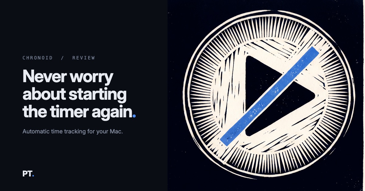 Chronoid review: automatic time tracking for Mac